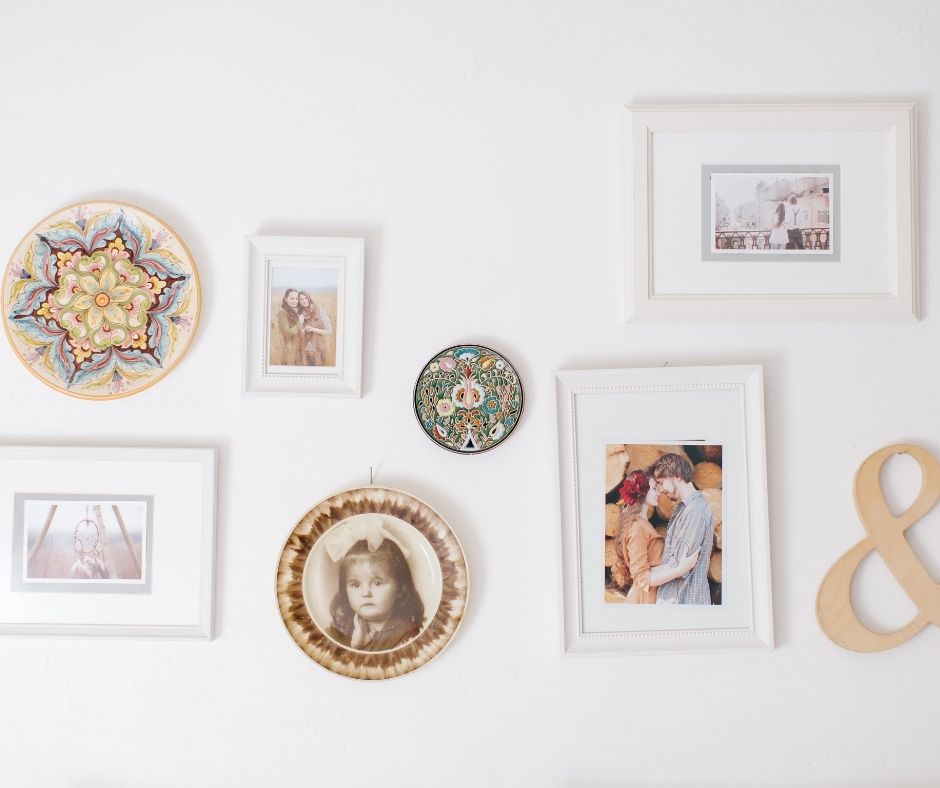 Picture wall.